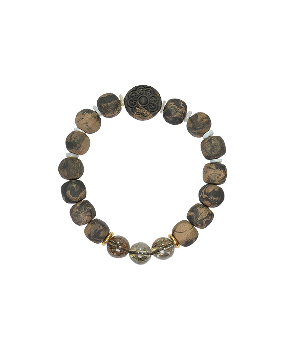 Mixed Bead Bracelet – Fortune Flow Incense Bracelet (Inner Diameter 19cm) - Mixed · Dual Blend · Bracelet · Wrist 19cm