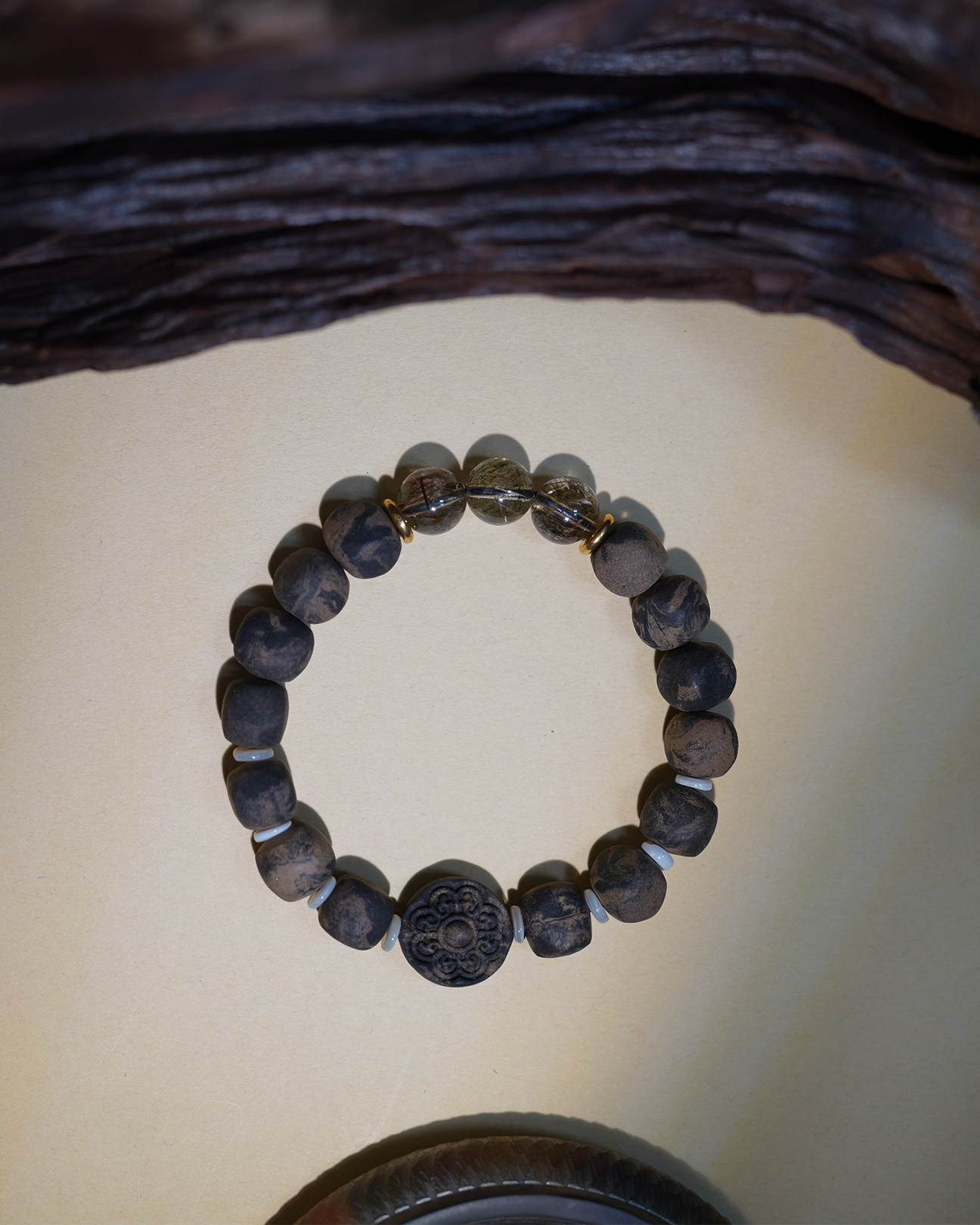 Mixed Bead Bracelet – Fortune Flow Incense Bracelet (Inner Diameter 19cm) - Mixed · Dual Blend · Bracelet · Wrist 19cm