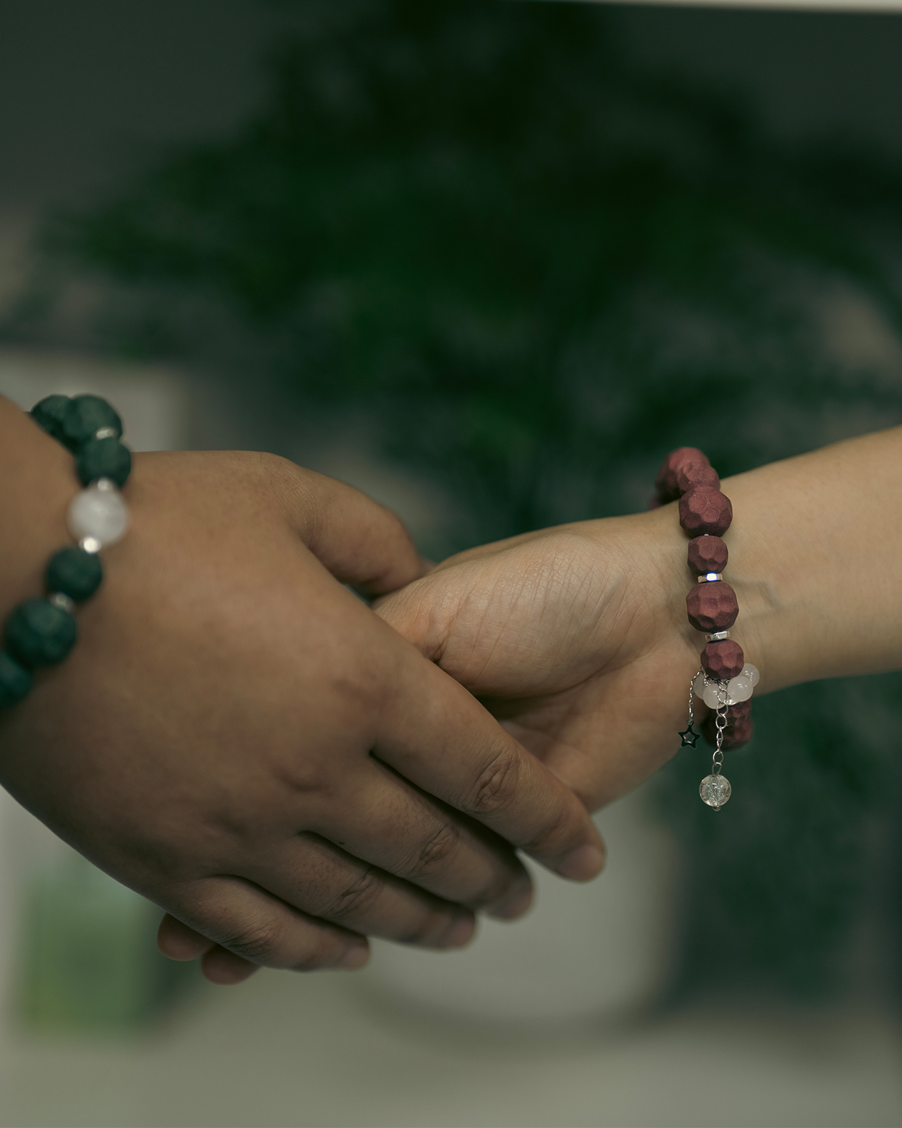 Wuxiang Bead Bracelet – Dream Incense Couple Bracelet Women's Version (15.5cm) - Rose · Rose Blend · Women · Wrist 15.5cm