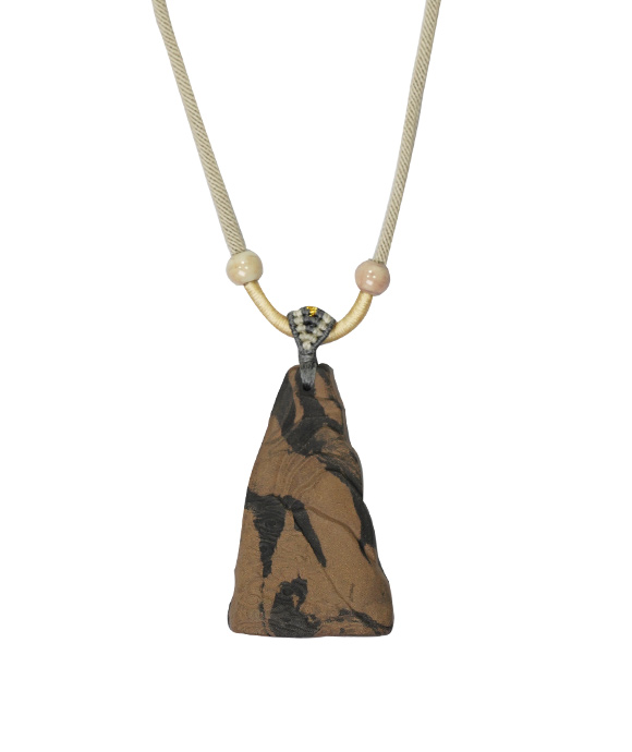 Cloud Mountain Necklace – Dual Incense Energy Pendant (Basic Edition) - Mixed · Dual Blend · Basic · Necklace · 45–85cm