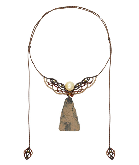 Cloud Mountain Necklace – Dual Incense Energy Pendant (Deluxe Edition) - Mixed · Dual Blend · Premium · Necklace · 32–65cm