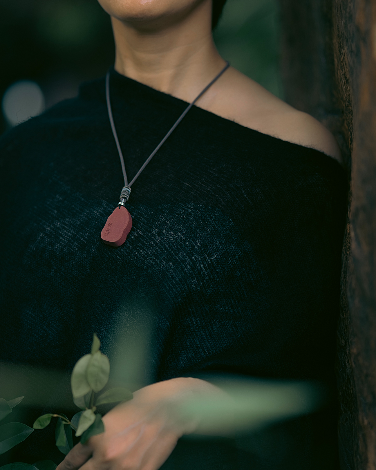 Plain Pendant Necklace – Rose Incense Energy Pendant (Basic Edition) - Rose · Rose Blend · Basic · Necklace · 38–58cm