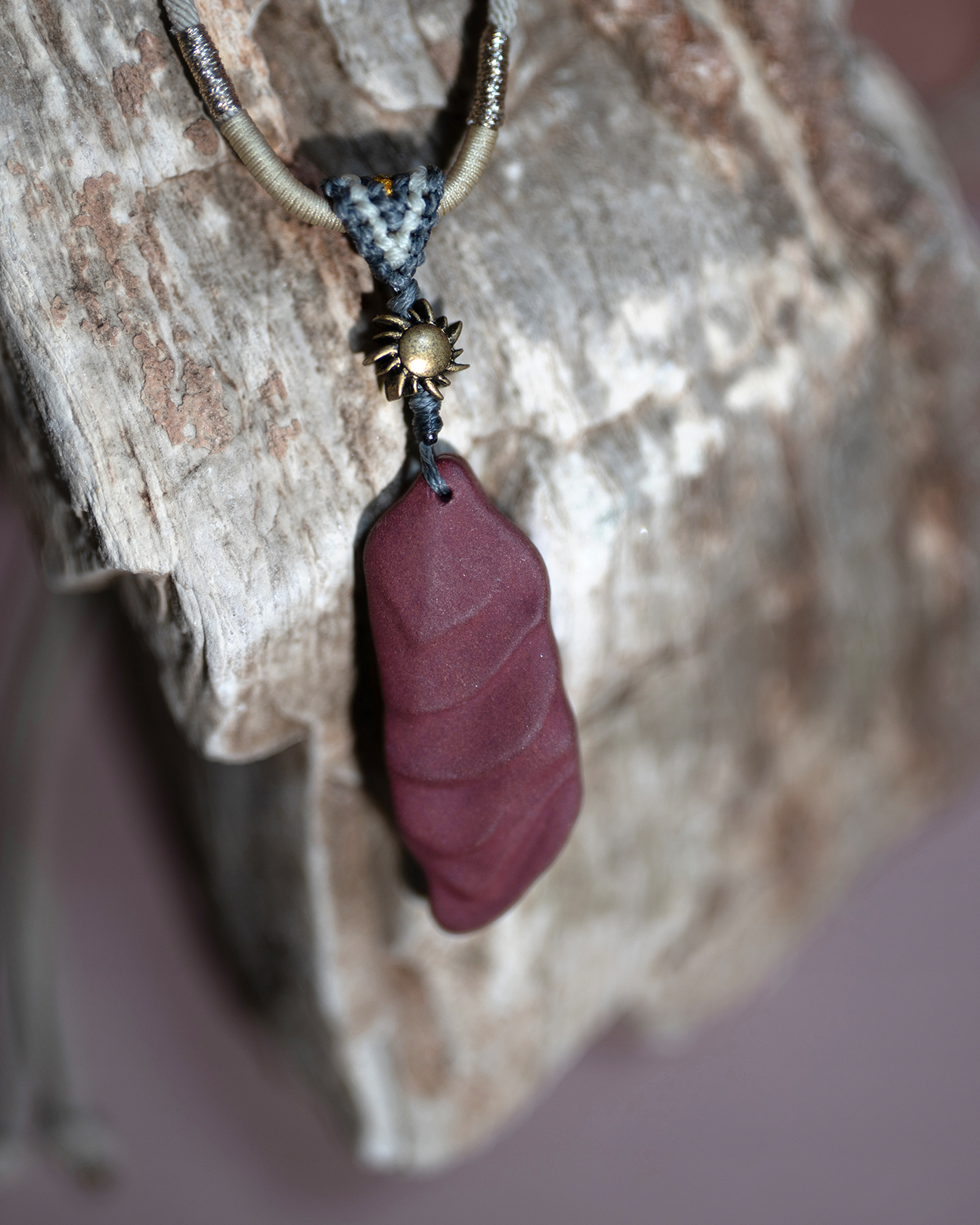 Spirit Bird Necklace – Rose Incense Protective Pendant (Basic Edition) - Rose · Rose Blend · Basic · Necklace · 30–84cm