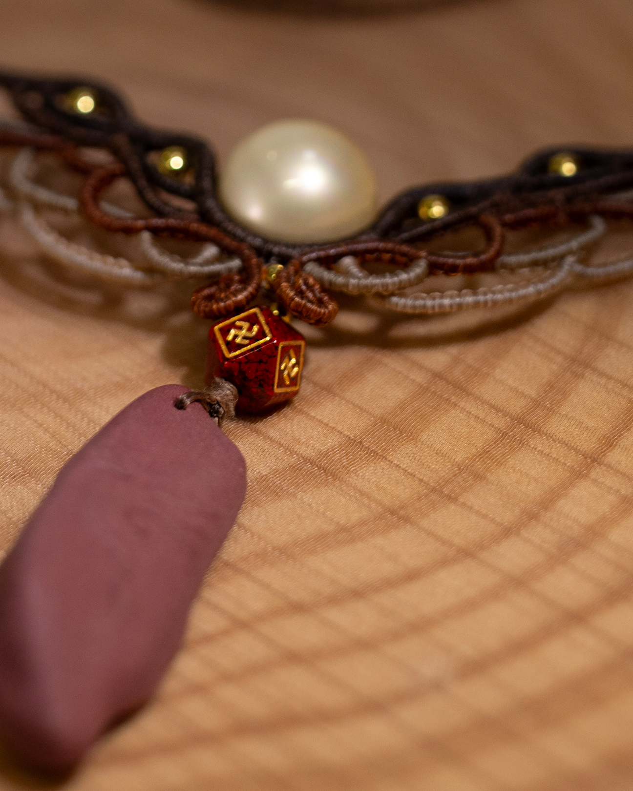 Spirit Bird Necklace – Rose Incense Protective Pendant (Deluxe Edition) - Rose · Rose Blend · Premium · Necklace · 32–65cm