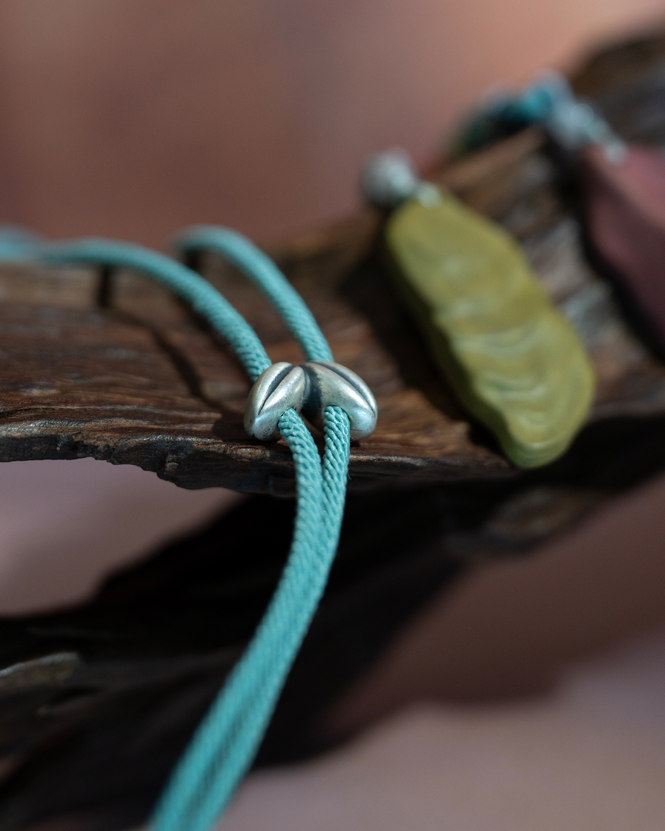 Dual Pendant Necklace – Bird & Terraced Incense Balance Pendant - Dual Tone · Dual Blend · Dual Pendant · Necklace · 80cm