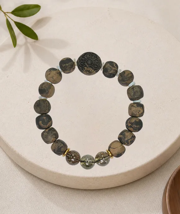 Mixed Bead Bracelet – Fortune Flow Incense Bracelet (Inner Diameter 19cm) - Mixed · Dual Blend · Bracelet · Wrist 19cm