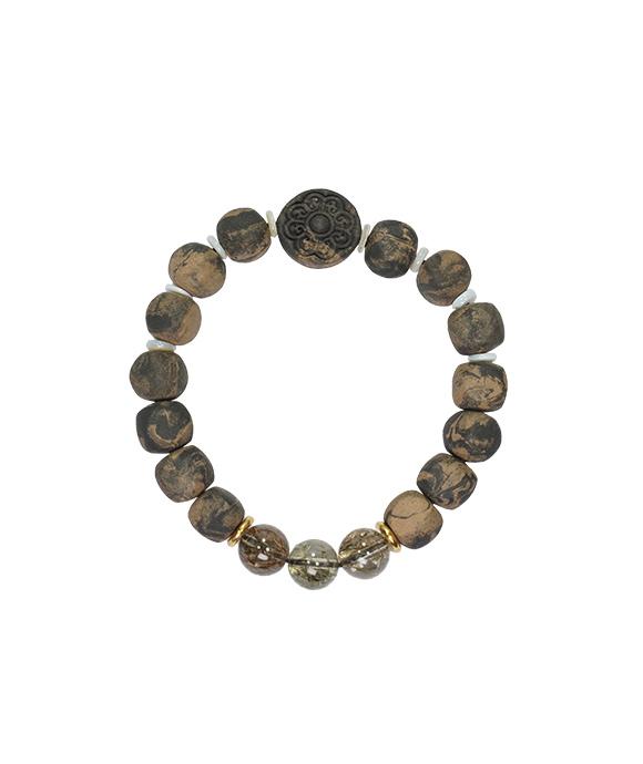 Mixed Bead Bracelet – Fortune Flow Incense Bracelet (Inner Diameter 19cm) - Mixed · Dual Blend · Bracelet · Wrist 19cm