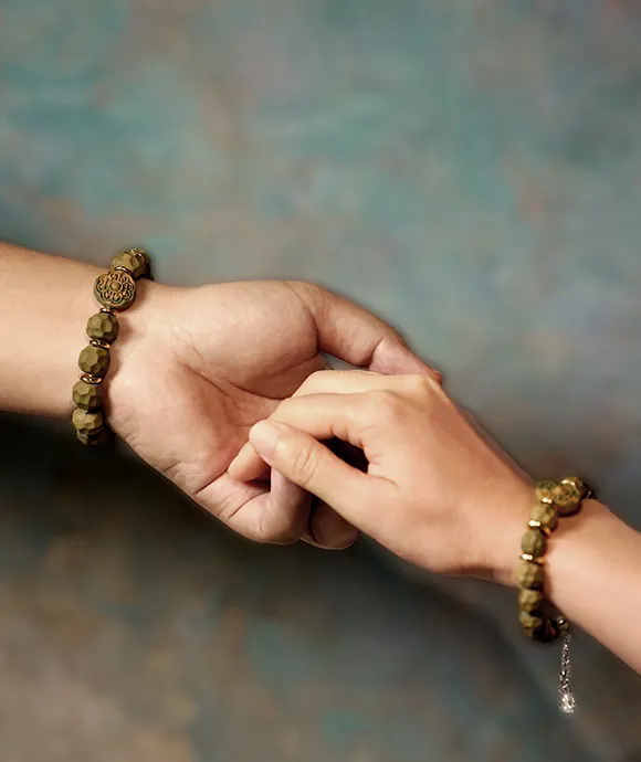 Faceted Bead Bracelet – Longjing Jasmine Couple Bracelet Men's Version (17.5cm) - Light Green · Longjing Jasmine · Men · Wrist 17.5cm