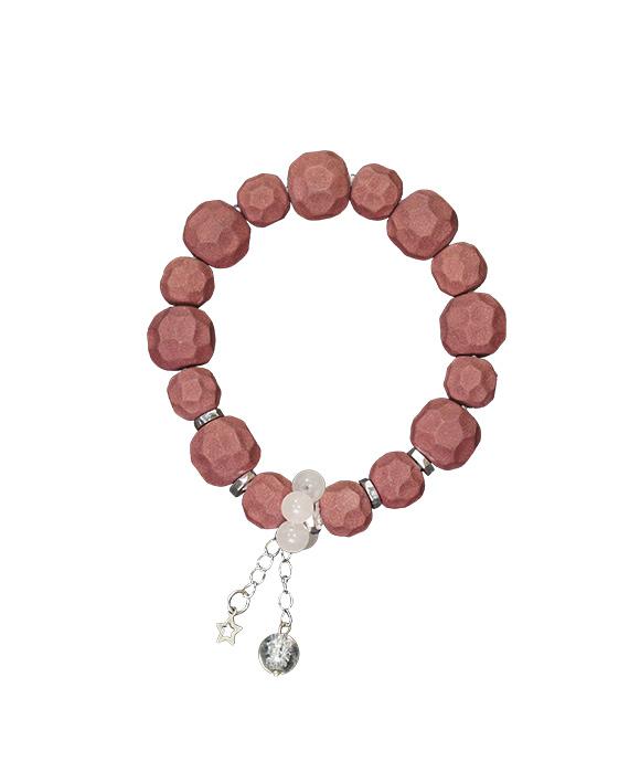 Wuxiang Bead Bracelet – Dream Incense Couple Bracelet Women's Version (15.5cm) - Rose · Rose Blend · Women · Wrist 15.5cm