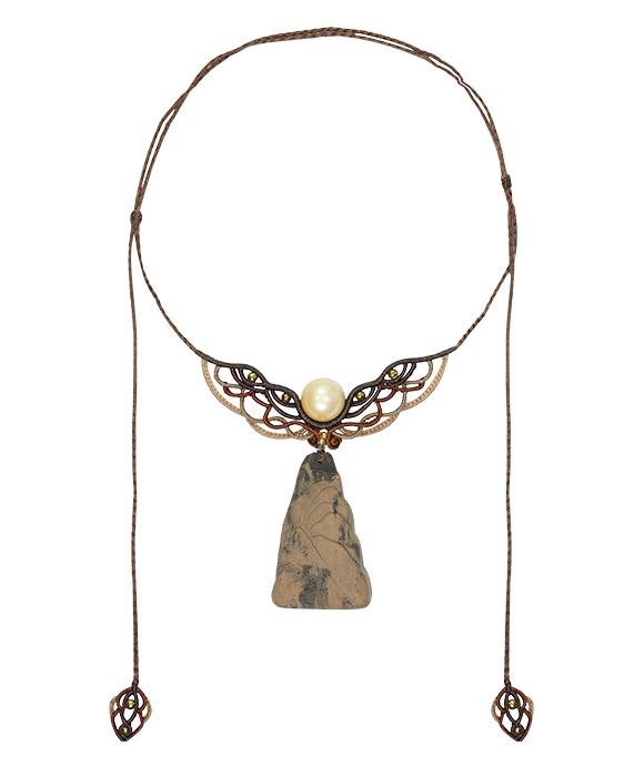 Cloud Mountain Necklace – Dual Incense Energy Pendant (Deluxe Edition) - Mixed · Dual Blend · Premium · Necklace · 32–65cm