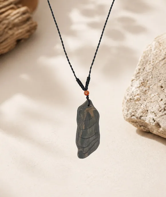 Terraced Field Necklace – Dual Incense Pendant (Minimal Edition) - Mixed · Dual Blend · Basic · Necklace · 46–66cm