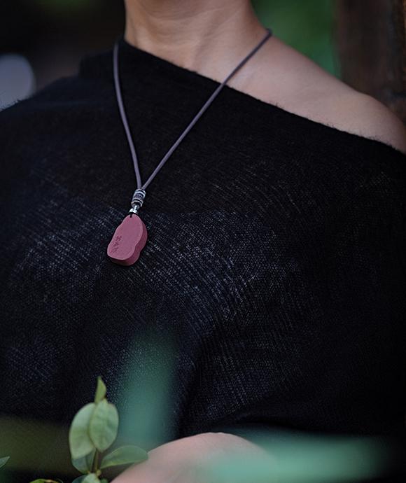Plain Pendant Necklace – Rose Incense Energy Pendant (Basic Edition) - Rose · Rose Blend · Basic · Necklace · 38–58cm