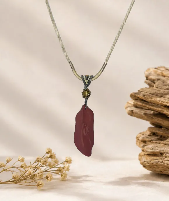 Spirit Bird Necklace – Rose Incense Protective Pendant (Basic Edition) - Rose · Rose Blend · Basic · Necklace · 30–84cm