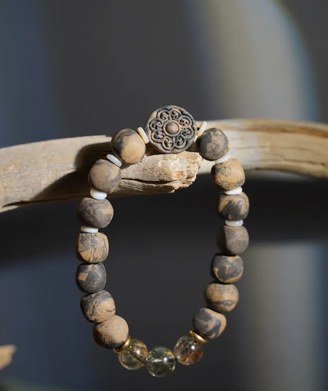 Mixed Bead Bracelet – Fortune Flow Incense Bracelet (Inner Diameter 19cm) - Mixed · Dual Blend · Bracelet · Wrist 19cm