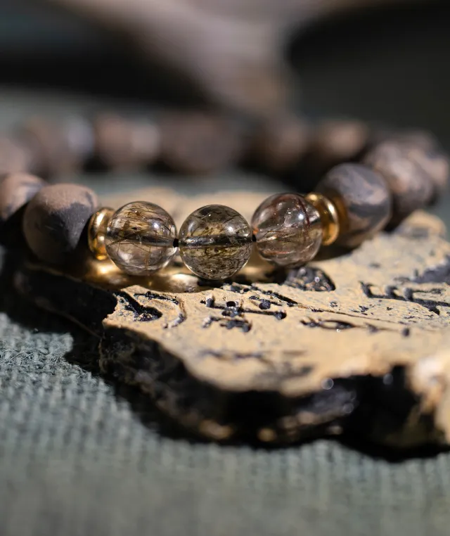 Mixed Bead Bracelet – Fortune Flow Incense Bracelet (Inner Diameter 19cm) - Mixed · Dual Blend · Bracelet · Wrist 19cm