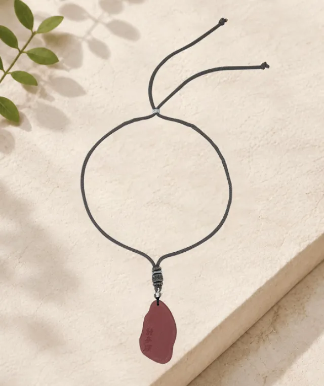 Plain Pendant Necklace – Rose Incense Energy Pendant (Basic Edition) - Rose · Rose Blend · Basic · Necklace · 38–58cm