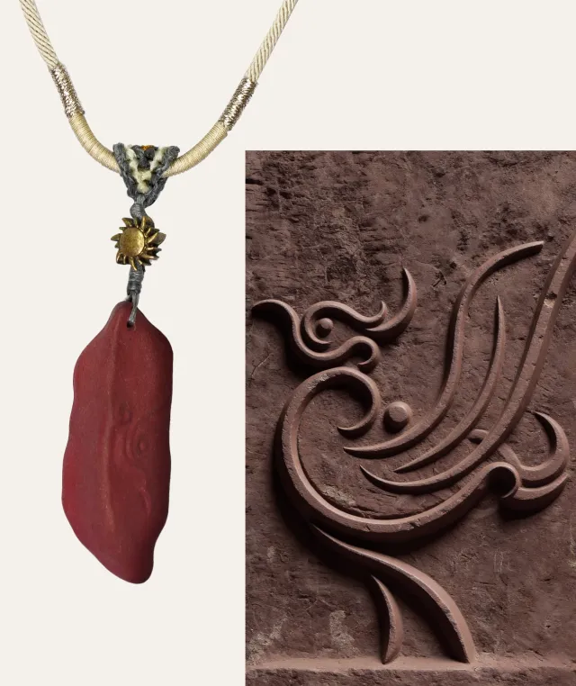Spirit Bird Necklace – Rose Incense Protective Pendant (Basic Edition) - Rose · Rose Blend · Basic · Necklace · 30–84cm