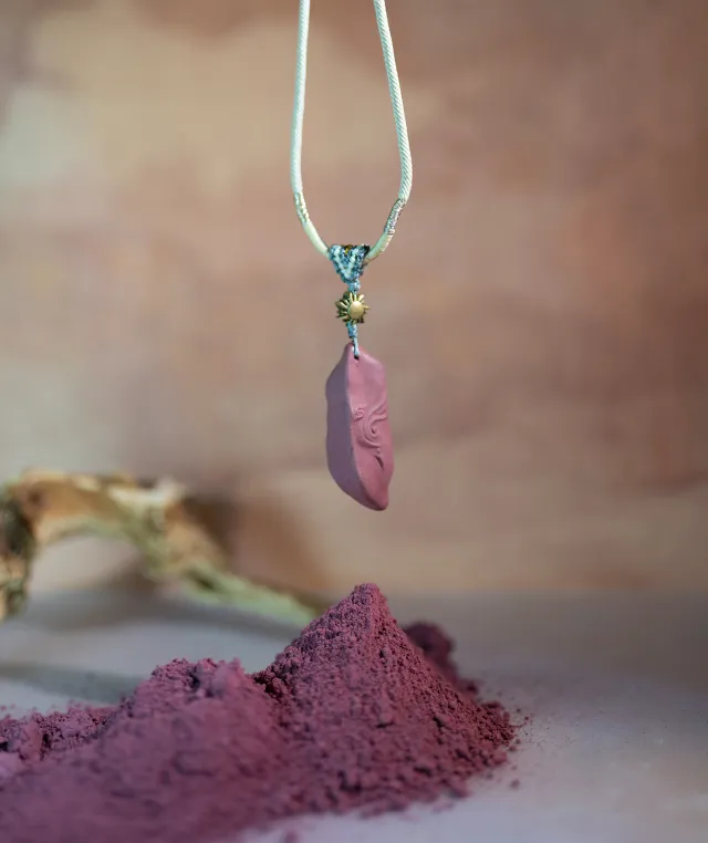 Spirit Bird Necklace – Rose Incense Protective Pendant (Basic Edition) - Rose · Rose Blend · Basic · Necklace · 30–84cm