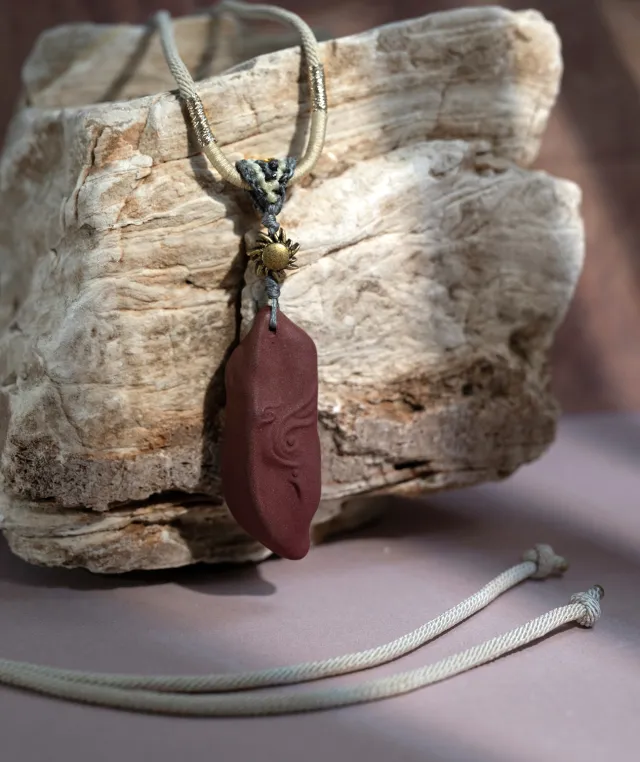 Spirit Bird Necklace – Rose Incense Protective Pendant (Basic Edition) - Rose · Rose Blend · Basic · Necklace · 30–84cm