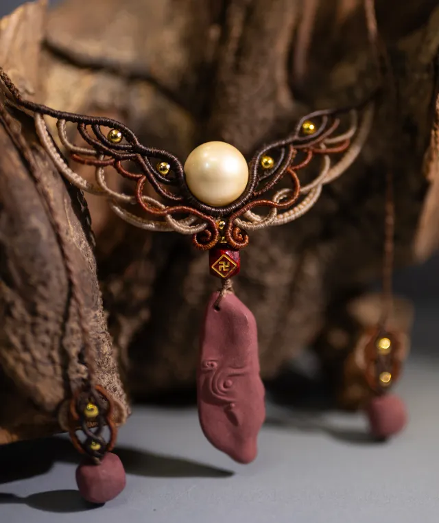 Spirit Bird Necklace – Rose Incense Protective Pendant (Deluxe Edition) - Rose · Rose Blend · Premium · Necklace · 32–65cm