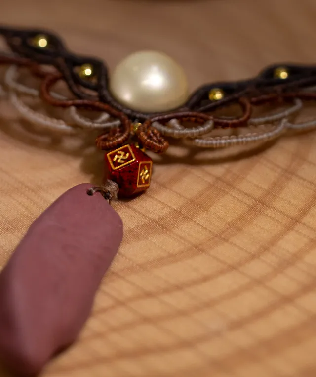 Spirit Bird Necklace – Rose Incense Protective Pendant (Deluxe Edition) - Rose · Rose Blend · Premium · Necklace · 32–65cm